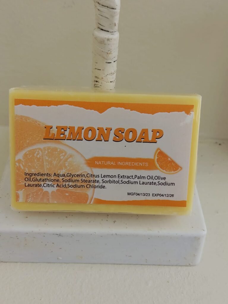 Lemon 🍋 soap